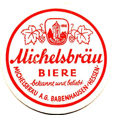 babenhausen of-he michels rund 1a (190-bakannt und-rot) 